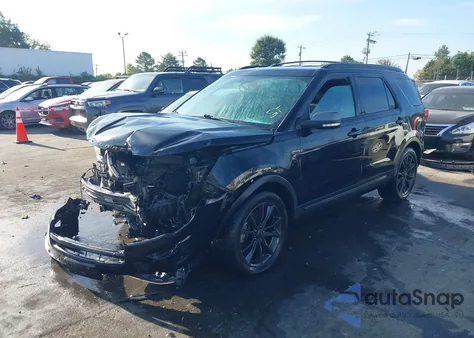 2018 Ford Explorer Xlt из США, поврежденный, VIN 1FM5K7D8XJGC80653